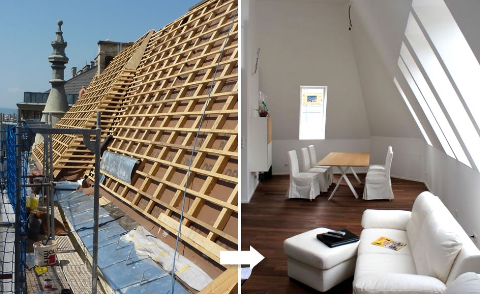 Wien, Windmühlgasse Vona WindmühlgasseDach
